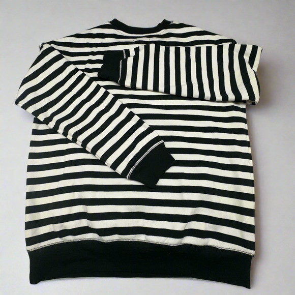 Goodfellow & Co Striped Pullover Sweatshirt – Size S – New Without Tags - Picture 2 of 3